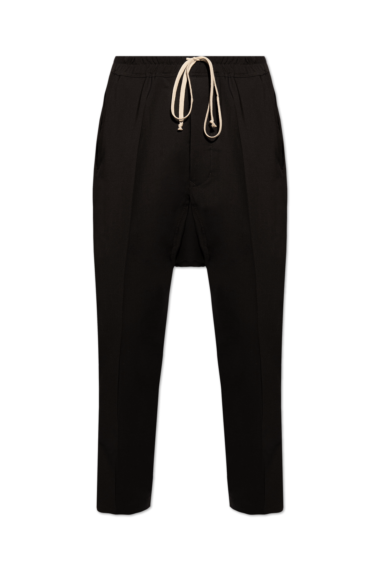 Black 'Drawstring Long' trousers Rick Owens - Vitkac Canada